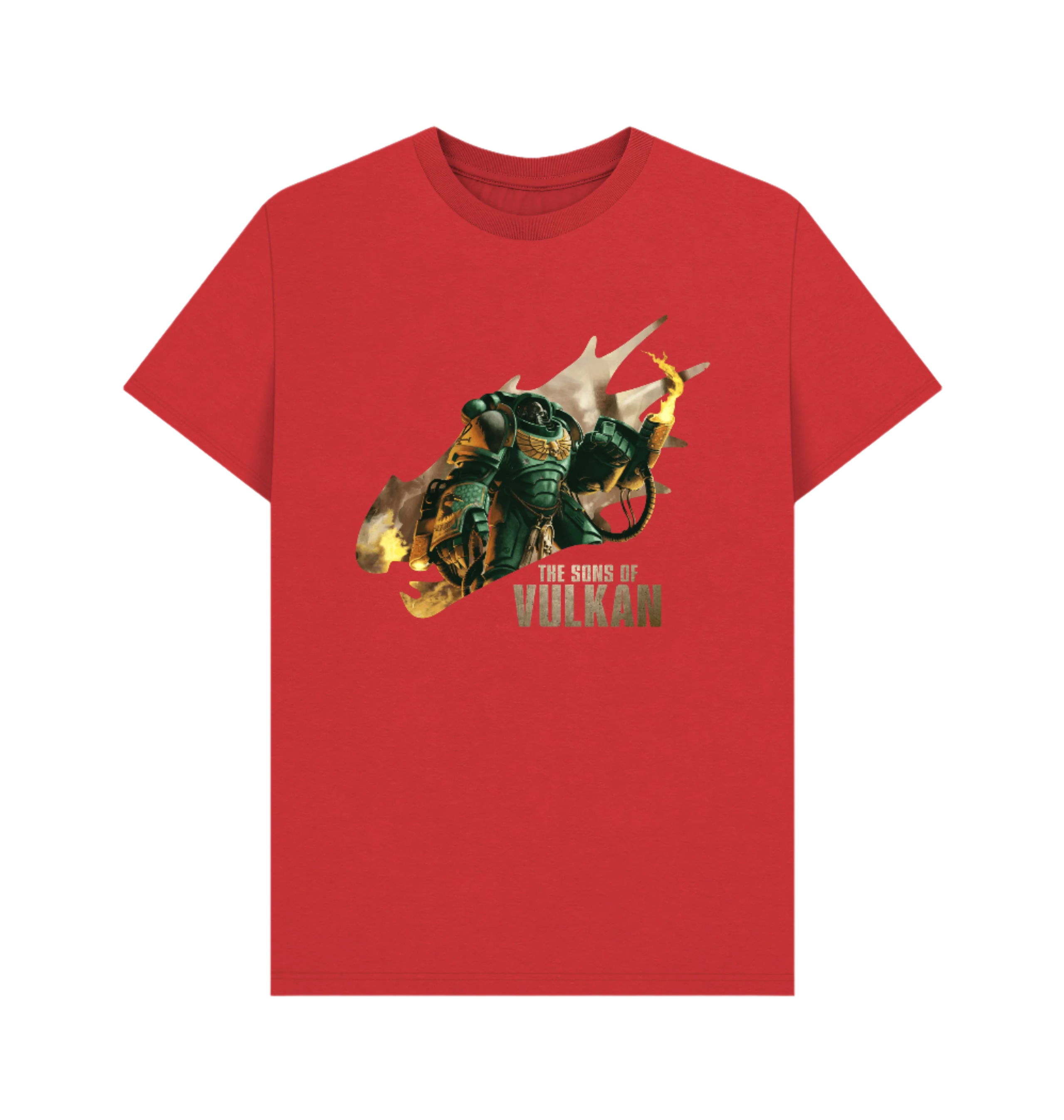 Red Premium Salamanders 'Sons of Vulkan' T Shirt
